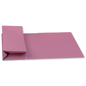 Guildhall Probate Wallets Manilla 315gsm 75mm Foolscap Pink Ref PRW2-PNKZ [Pack 25] Ident: 191F