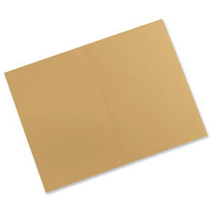 Guildhall Square Cut Folders Manilla 315gsm Foolscap Yellow Ref FS315-YLWZ [Pack 100]
