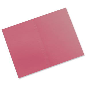Guildhall Square Cut Folders Manilla 315gsm Foolscap Red Ref FS315-REDZ [Pack 100]