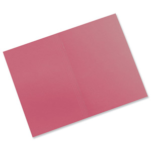 Guildhall Square Cut Folders Manilla 315gsm Foolscap Red Ref FS315-REDZ [Pack 100] Ident: 182D