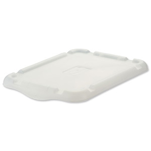 Strata Storemaster Lid Plastic for Large Archive Box W420xD600XH25mm Clear Ref HW315CLR