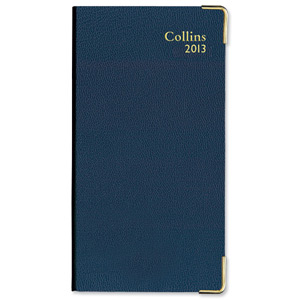 Collins 2013 Desk Diary Pocket Month to View Appointments W80xH152mm Assorted Ref CMB Ident: 308D