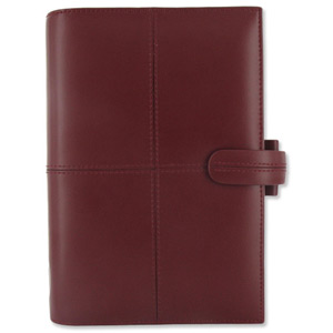 Filofax Classic Personal Organiser for Paper 95x171mm Personal Cherry Ref 424005