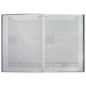Collins 2013 Eco Diary Casebound Day to Page 100 percent Recycled Paper A4 Ref EC44 Ident: 309B