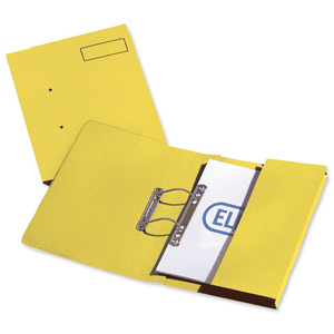 Elba Probate Transfer File Manilla 315gsm Foolscap Yellow Ref 100092095 [Pack 25] Ident: 199F