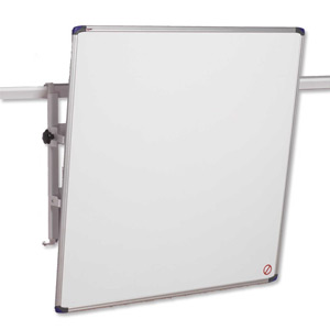 Nobo Pro-Rail Projection Screen Adjustable 1500mm Aluminium Trim Ref 1901238