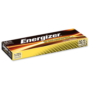 Energizer Industrial Battery Long Life LR6 1.5V AA Ref 636105 [Pack 10]