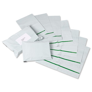 Ambassador Envelopes Polyethylene No.PJ1 Opaque 75 micron 170x250mm Ref PMSPIC01G [Pack 100]