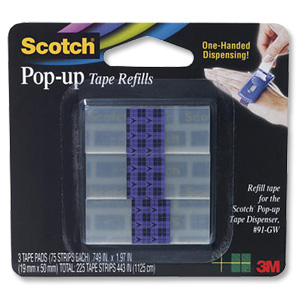 Scotch Pop Up Strips Refills Ref 90-ST Ident: 360A