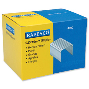 Rapesco Heavy Duty Staples 923/10mm Ref 92310Z3 [Box 4000]