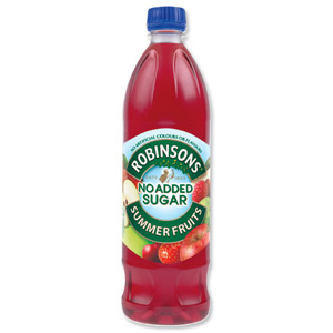 Robinsons Special R Squash No Added Sugar 1 Litre Summer Fruits Ref A02105 [Pack 12] Ident: 624C