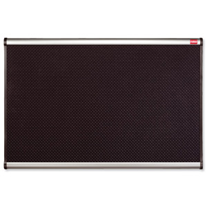 Nobo Prestige Noticeboard High-density Foam with Aluminium Finish W1800xH1200mm Black Ref QB347A Ident: 272B