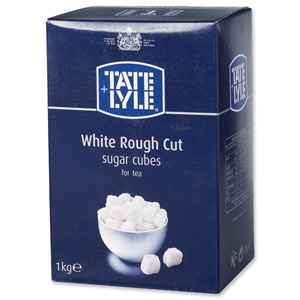 Tate and Lyle White Sugar Cubes Rough-cut 1 Kg Ref A03902