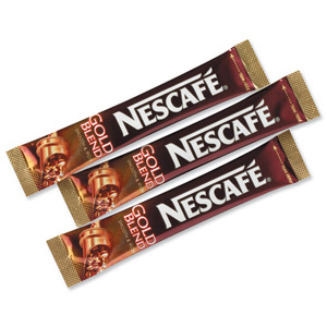 Nescafe Gold Blend Instant Coffee Granules Stick Sachets Ref 5219616 [Pack 200] Ident: 611A