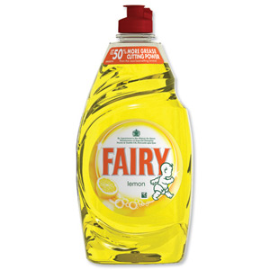 Fairy Liquid for Washing-up Lemon 450ml Ref Y03575 [Pack 2]