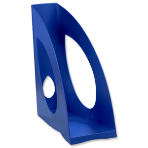 Avery DTR Eco Magazine Rack File Recyclable Jumbo A4 Blue Ref DR700BLU Ident: 324A