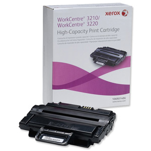 Xerox Laser Toner Cartridge High Yield Page Life 4100pp Black Ref 106R01486