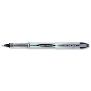 Uni-ball UB200 Vision Elite Rollerball Pen 0.8mm Tip 0.6mm Line Black Ref 9007000 [Pack 12] Ident: 72D