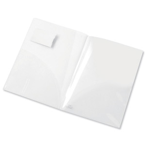 Snopake Electra Twinfile Presentation Folder Polypropylene A4 Clear Ref 14030 [Pack 5] Ident: 188B