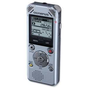 Olympus WS-811 Audio Recorder USB MicroSDHC MP3 WMA 2GB 823Hrs LP 5x200 Messages Ref V406141SE000 Ident: 670A