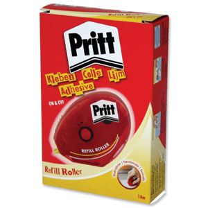 Pritt Glue-It Roller Adhesive Refill Cartridge Cassette for Dispenser Re-stickable Ref 434703 Ident: 351A