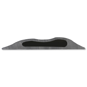 Accodata Cable Curb Rubber Single Channel 10x30mm Section 1.5m Length Ref 59101