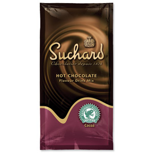Suchard Hot Chocolate Powder Smooth Rich-tasting Sachets 25g Ref A00867 [Pack 100]