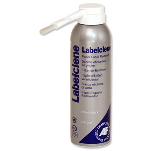 AF Labelclene Remover for Self-adhesive Paper Labels 200ml Ref LCL200