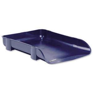 Rexel Agenda2 Letter Tray 55mm Depth W286xD401xH60mm Blue Ref 2101017 Ident: 325A