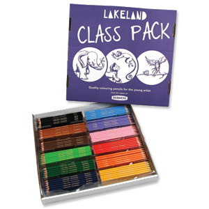 Lakeland Colouring Pencils Class Pack 30 Each of 12 Colours Ref 33329 [Pack 360] Ident: 105E