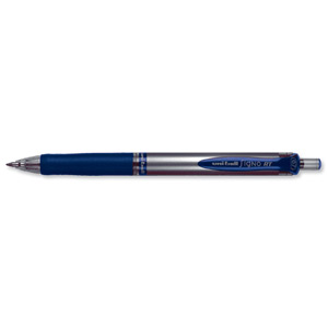 Uni-ball SigNo Gel RT Rollerball Pen Retractable Fine 0.7mm Tip 0.5mm Line Blue Ref 9004551 [Pack 12] Ident: 69F