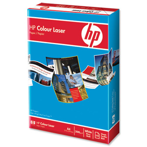 Hewlett Packard [HP] Colour Laser Paper Smooth Ream-Wrapped 90gsm A4 White Ref HCL0321 [500 Sheets]