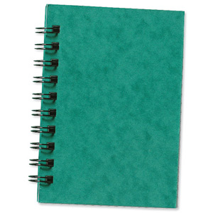 Silvine Notebook Twinwire Sidebound Hardcover Perforated Ruled 192 Pages 75gsm A6 Ref SPA6