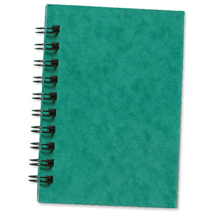 Silvine Notebook Twinwire Sidebound Hardcover Perforated Ruled 192 Pages 75gsm A6 Ref SPA6 Ident: 40D