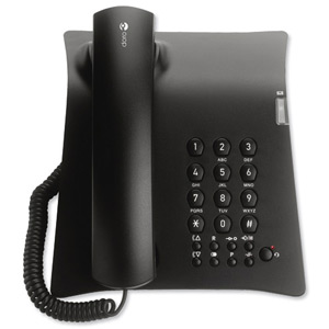 Doro Congress 100 Telephone with Data Port and 10 Memories Black