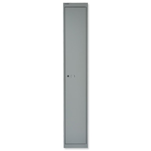 Bisley Locker Deep Steel 1-Door W305xD457xH1802mm Goose Grey Ref CLK181-73 Ident: 471A