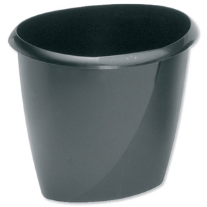 5 Star Bin Polypropylene 16 Litres W300xD363xH323mm Black Ident: 327A