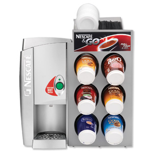 Nescafe & Go Drinks Machine for Hot Beverages W420xD393xH507mm Ref C02405 Ident: 618B