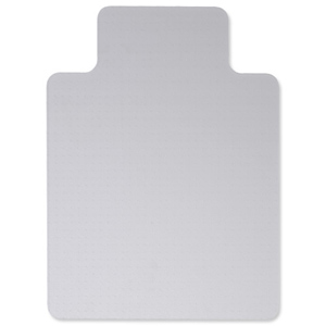 Chair Mat PVC for Carpet Protection Anti Static with Lip 1200x900mm Ident: 499B