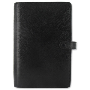 Filofax Finsbury Personal Organiser for Paper 95x171mm Personal Black Ref 025302 Ident: 303A