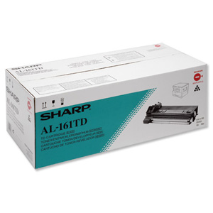 Sharp Copier Toner Cartridge Page Life 9000pp Black Ref AL161TD Ident: 834F
