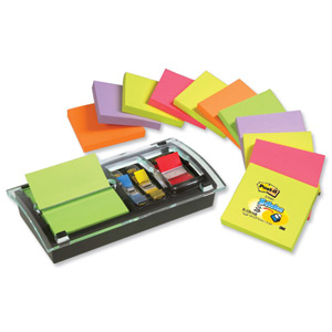 Post-it Note Value Pack 3x3 Ref DS100-VP [Pack 12 and Free Dispenser] Ident: 62C