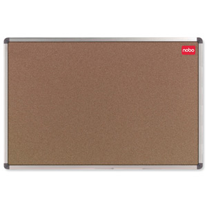 Nobo Classic Office Noticeboard Cork with Fixings and Aluminium Trim W1800xH1200mm Ref 30530326 Ident: 273C