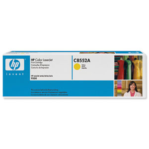 Hewlett Packard [HP] No. 822A Laser Toner Cartridge Page Life 25000pp Yellow Ref C8552A Ident: 819C