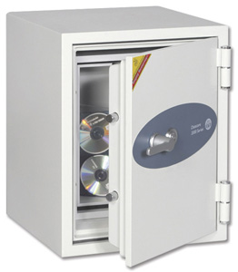 Phoenix Datacare Safe 2 Hours Fire Protection High Quality Key Lock 7L 43kg W350xD432xH412mm Ref DS2001K Ident: 565C