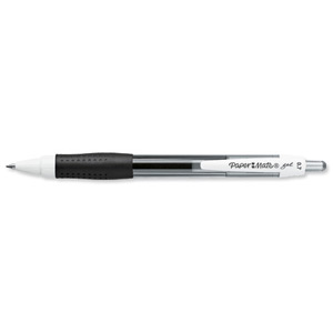Paper Mate Gel Rollerball Pen 0.7mm Tip 0.5mm Line Black Ref S0903210 [Pack 12] Ident: 69A
