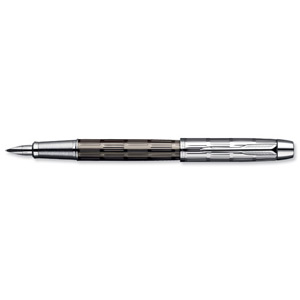 Parker IM Premium Twin Chiselled Fountain Pen Ref S0908580 Ident: 87B