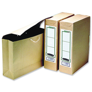 R-Kive Basics Storage Bag File Foolscap W101xD254xH356mm Ref 00110 [Pack 25]