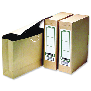 R-Kive Basics Storage Bag File Foolscap W101xD254xH356mm Ref 00110 [Pack 25] Ident: 176F