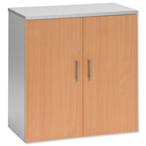 Tercel Eyas Modular Storage Large Cupboard Lockable W750xD400xH812mm Beech
